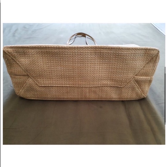 Prada raffia tote bag - Picture 4 of 7